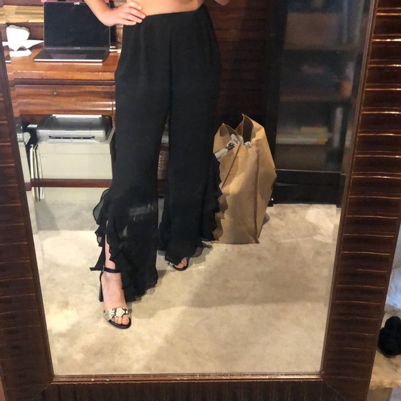 STUDIO 1 • flare flamingo dress pants - Picture 11 of 12